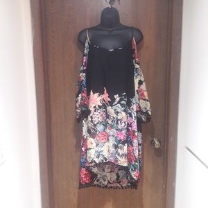 Plus Size Rosegal Floral Summer Top